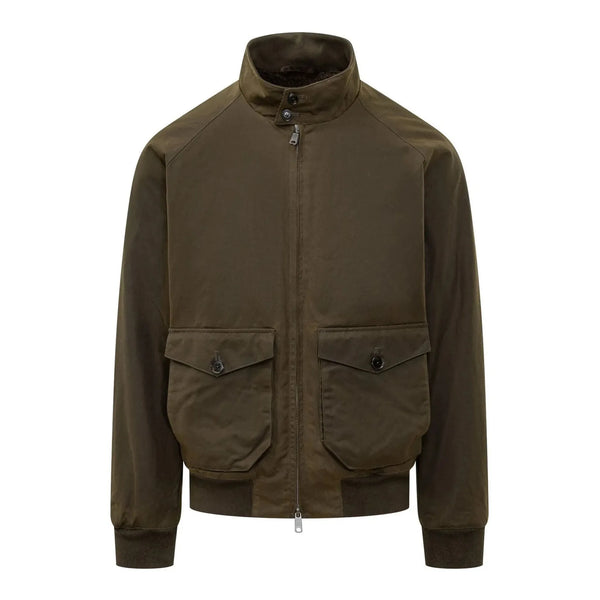 Baracuta Waxed G9 AF Pocket — Deep Moss