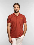Daytona73 Polo Fonck — Rust / Army Green / Navy