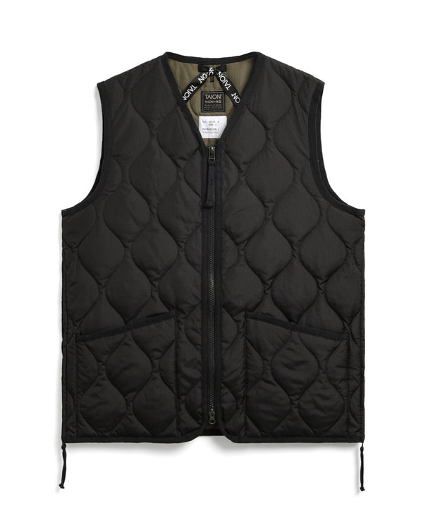 Taion Doudoune Military Sans Manches Col V
