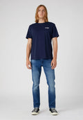 Wrangler 2-Pack Sign Off Tee — Real Navy