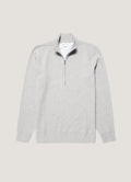 LOOPBACK HALF ZIP SWEATSHIRT
