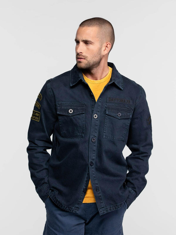 Daytona73 Veste Melhart Bull Denim — 4 Coloris