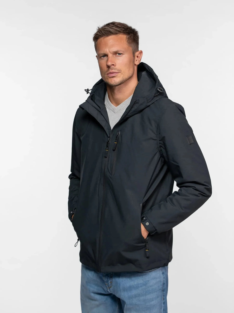 Daytona73 Lurayini Jacket — Black / Navy-DAYTONA73-Industrie