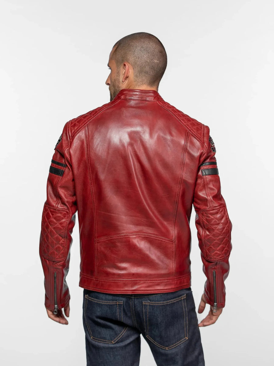 Daytona73 Nieto Jacket — Bison / Short Blue / Syrah-DAYTONA73-Industrie
