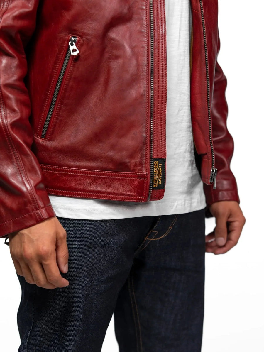 Daytona73 Nieto Jacket — Bison / Short Blue / Syrah-DAYTONA73-Industrie