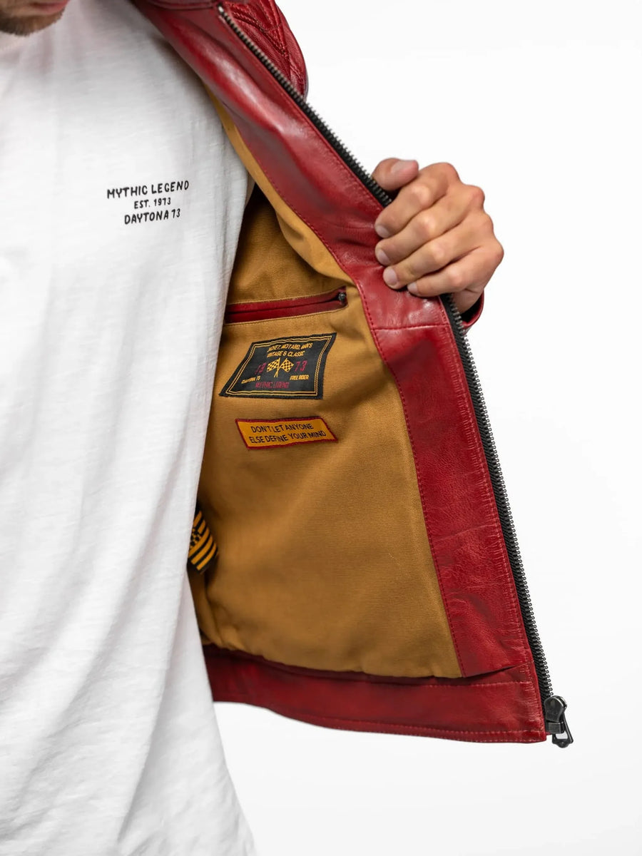 Daytona73 Nieto Jacket — Bison / Short Blue / Syrah-DAYTONA73-Industrie
