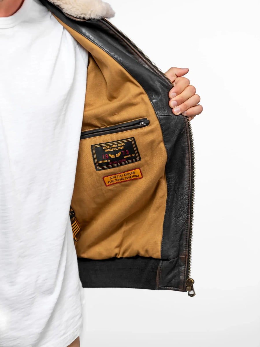 Daytona73 Mock Jacket — Black-DAYTONA73-Industrie