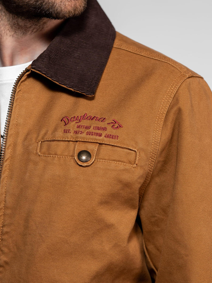 Daytona73 Maccon Turpin Jacket — Cognac-DAYTONA73-Industrie