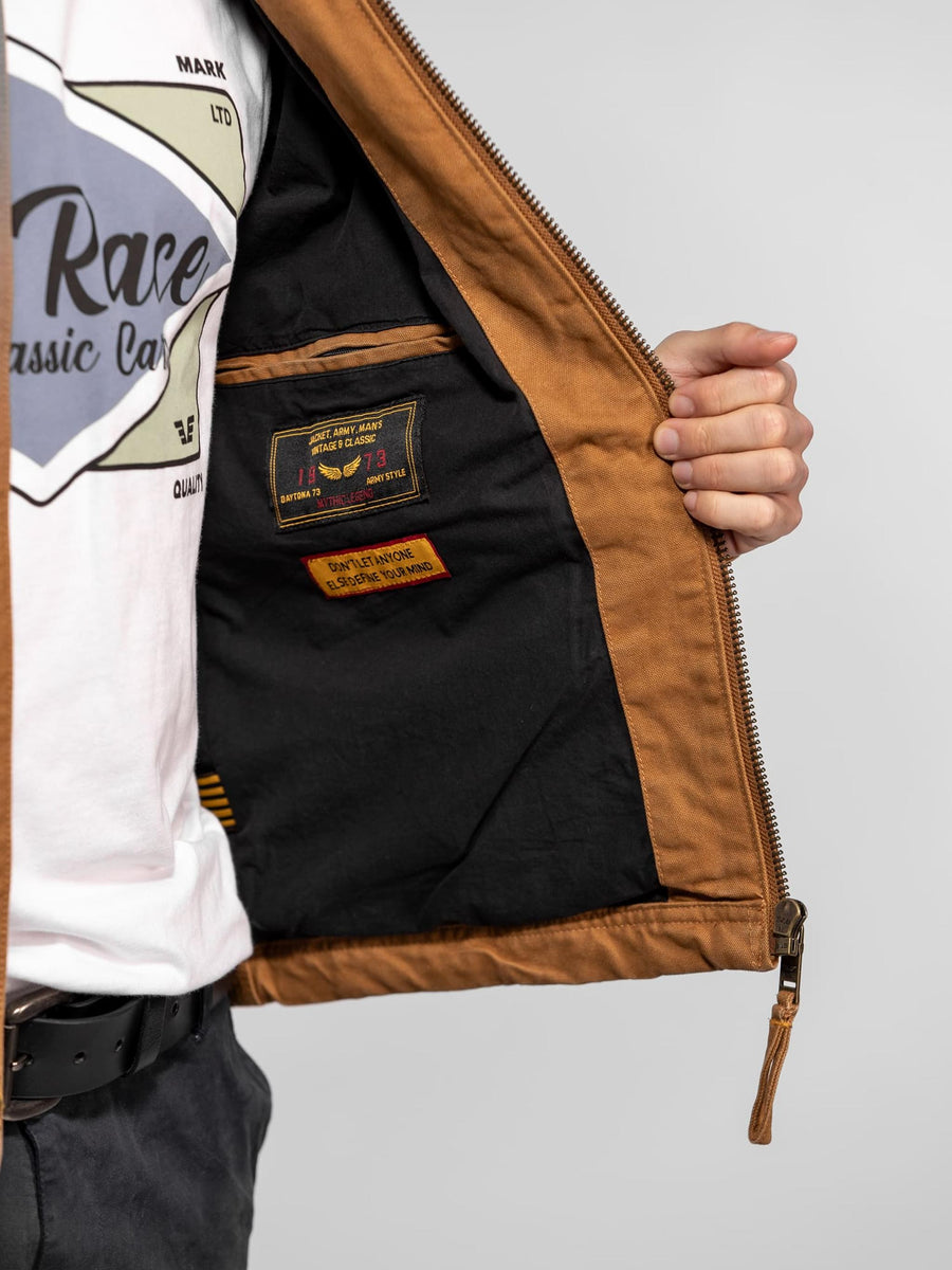 Daytona73 Maccon Turpin Jacket — Cognac-DAYTONA73-Industrie