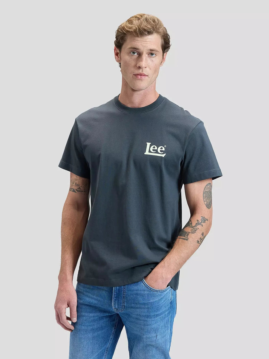 Lee Santa Monica Tee — Washed Black-LEE-Industrie