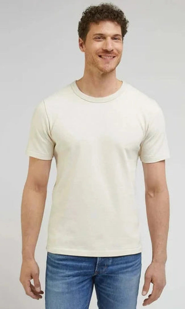 Lee T-shirt 101 Core Tee — Ecru