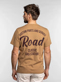 Daytona73 Vernon Combed Cotton 180 T-Shirt — Beige-DAYTONA73-Industrie
