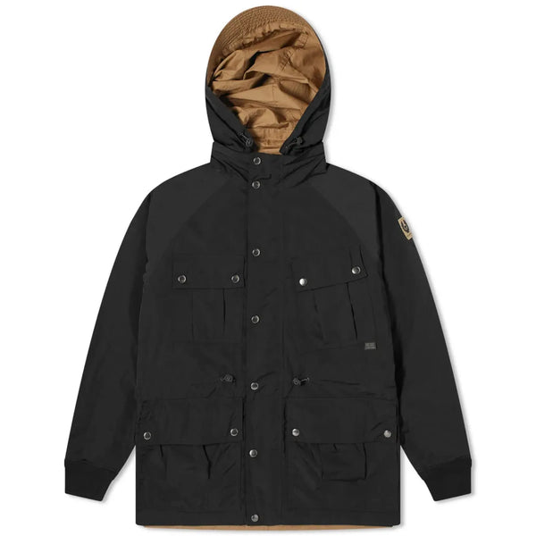 Belstaff Centenary Reversible Parka — Black / British Khaki