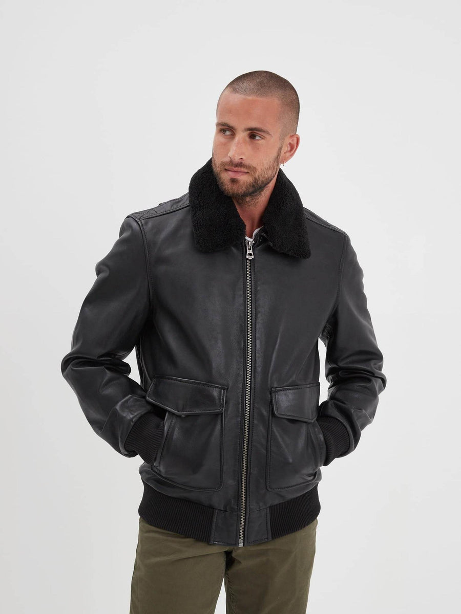 Daytona73 Veste Mirage Fur Cow Air Milled — Black