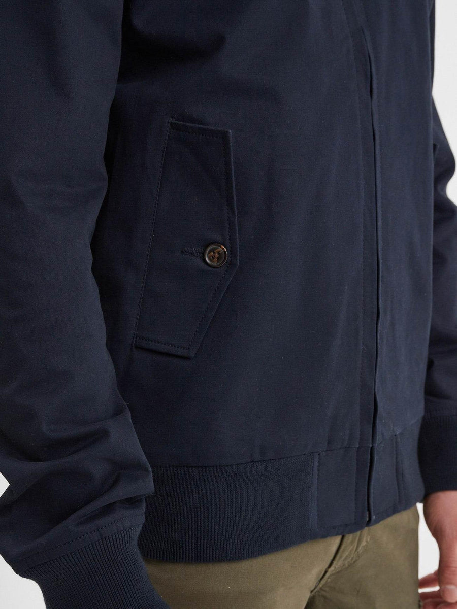 Daytona73 Lennox Broken Twill Jacket — Beige / Navy-DAYTONA73-Industrie