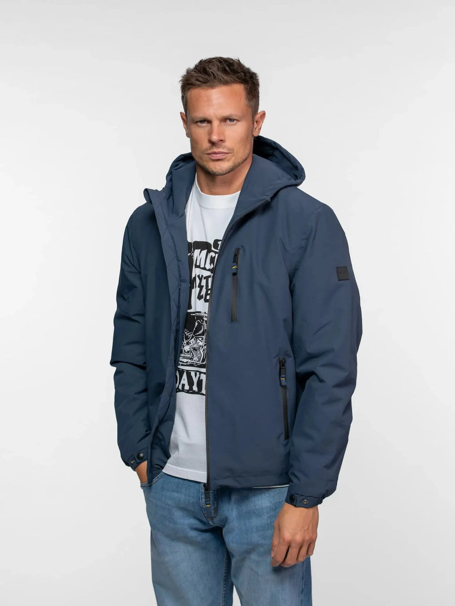 Daytona73 Regson Jacket — Khaki Green / Navy-DAYTONA73-Industrie