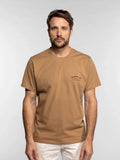 Daytona73 T-shirt Vernon Combed Cotton 180 — Beige