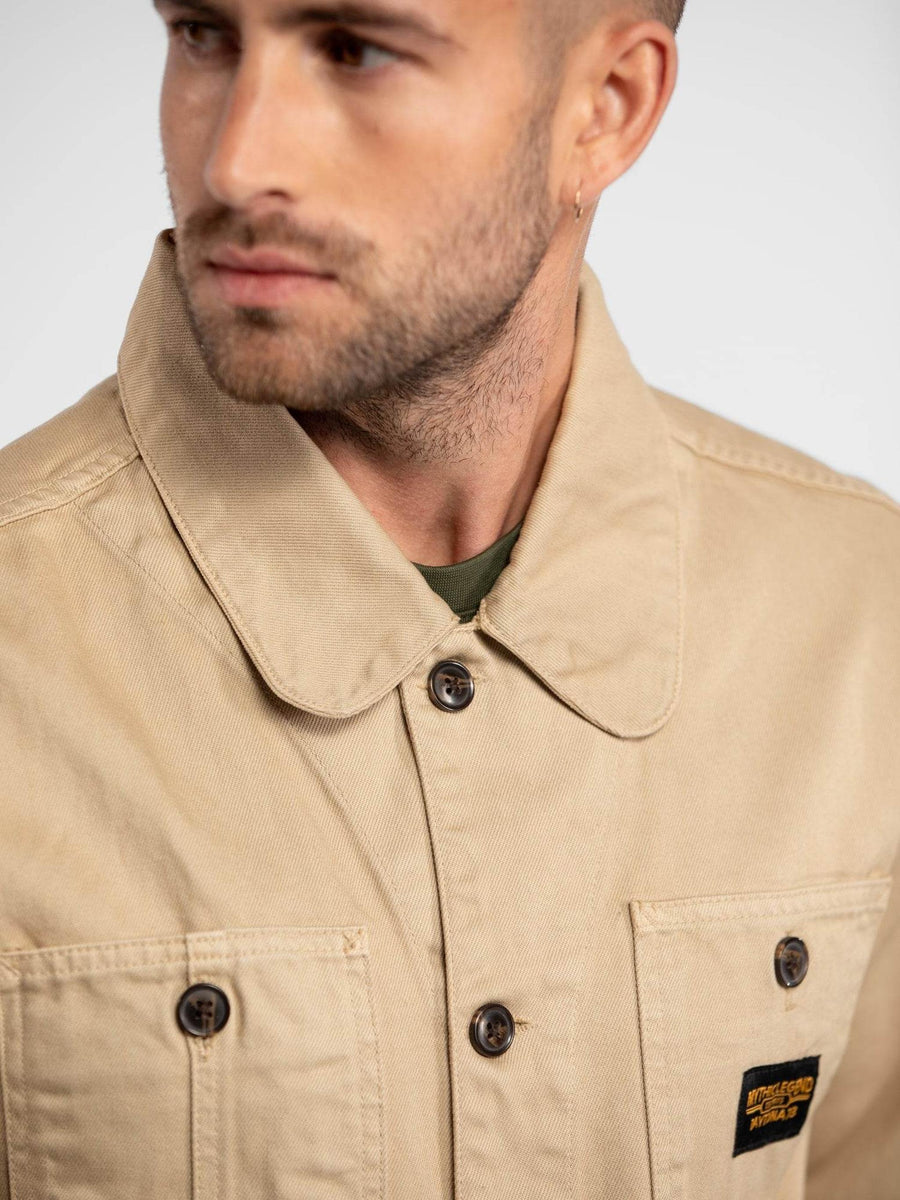 Daytona73 Willsbay Bull Denim Jacket — Bleu de Chine / Mojave Desert-DAYTONA73-Industrie