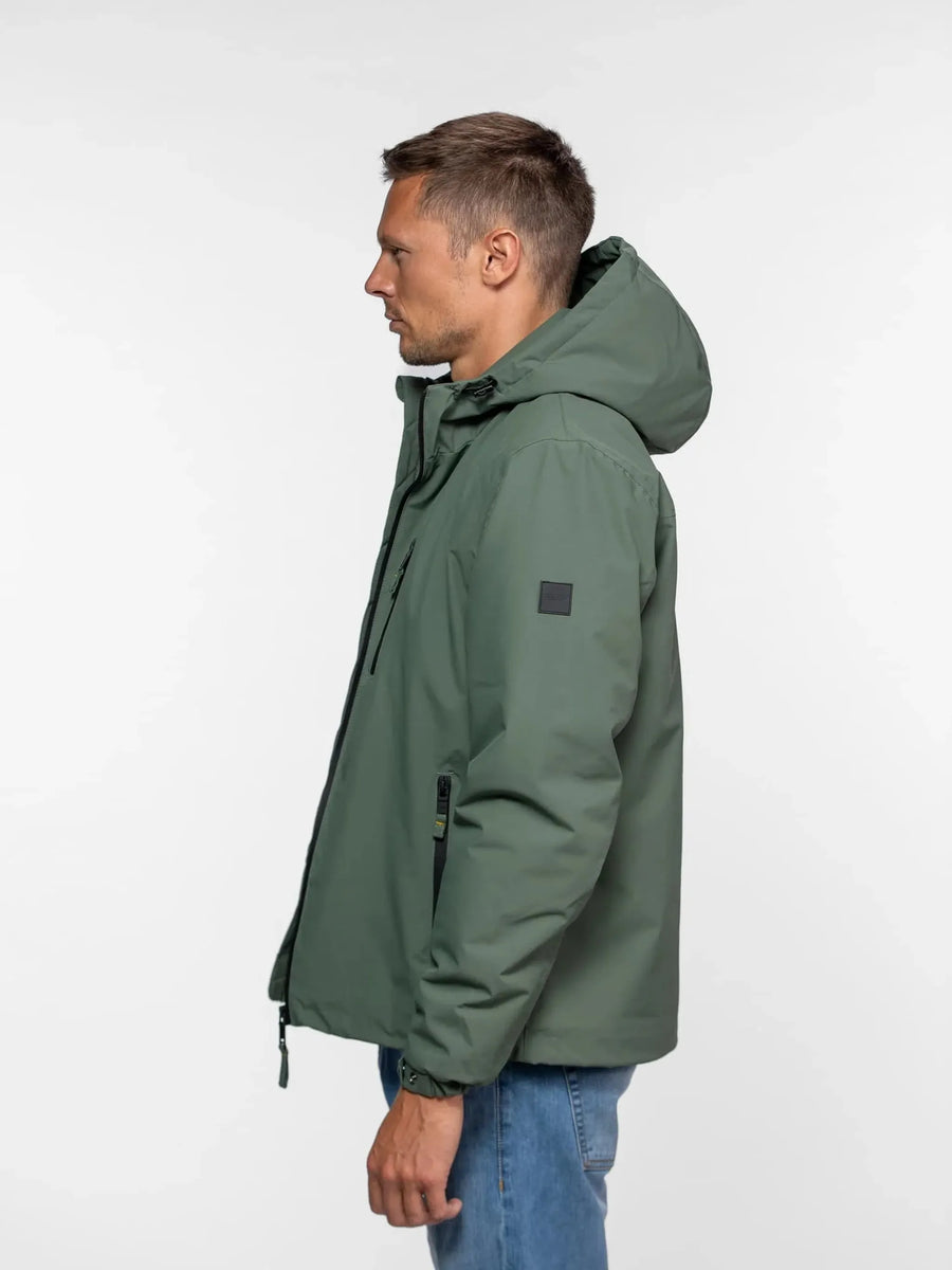 Daytona73 Regson Jacket — Khaki Green / Navy-DAYTONA73-Industrie