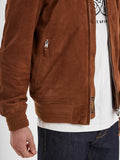 Daytona73 Windon Goat Suede Jacket — Cognac-DAYTONA73-Industrie