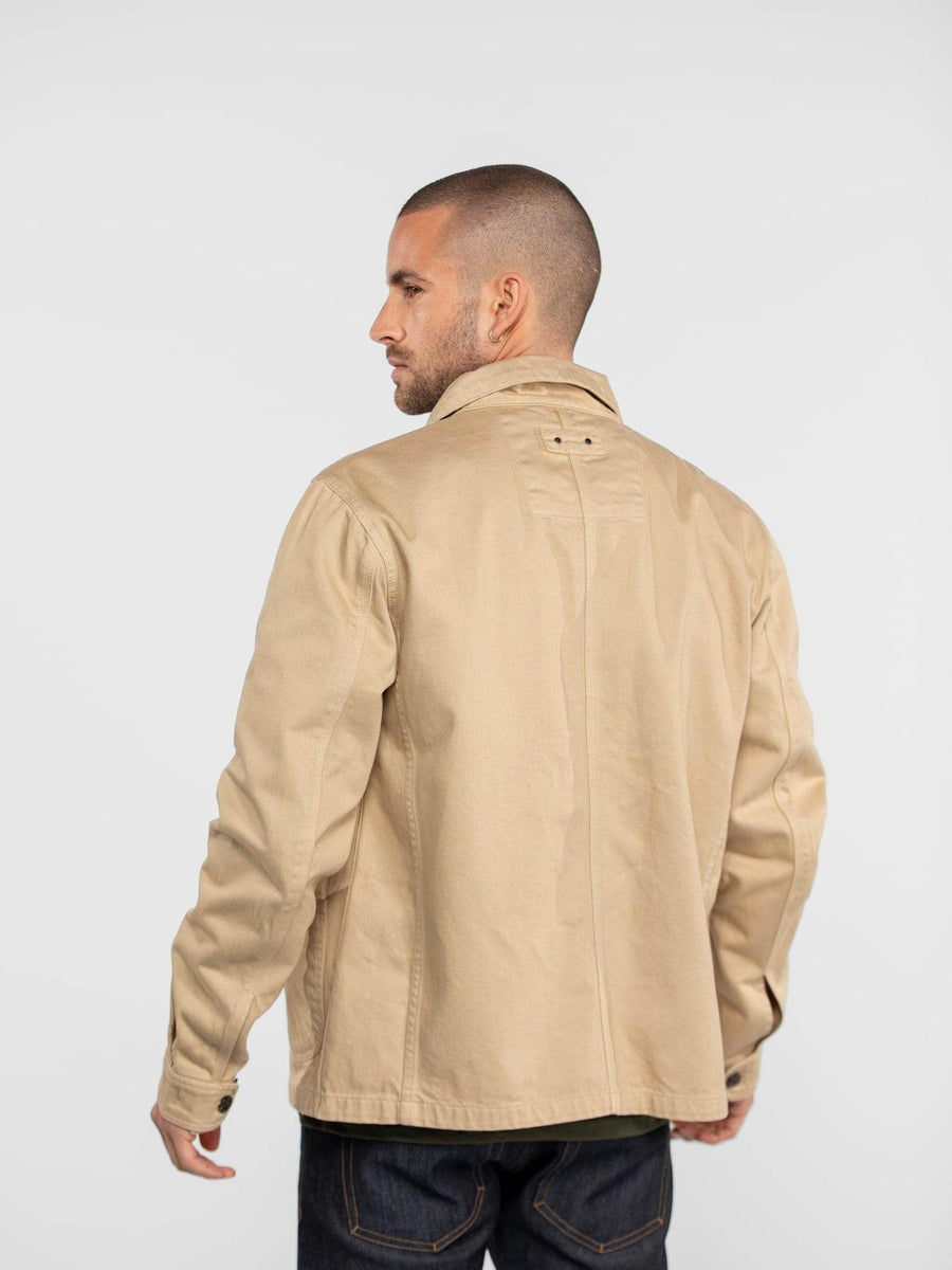 Daytona73 Willsbay Bull Denim Jacket — Bleu de Chine / Mojave Desert-DAYTONA73-Industrie