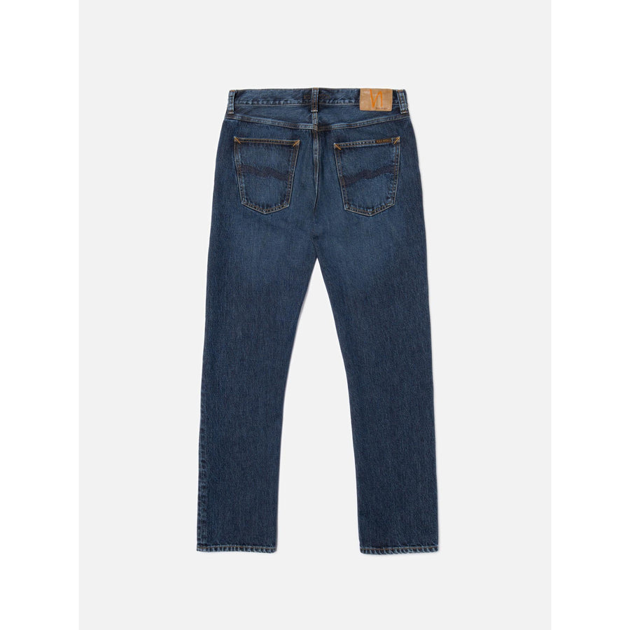 Nudie Jeans Gritty Jackson Blue Soil Homme-NUDIE JEANS-Industrie