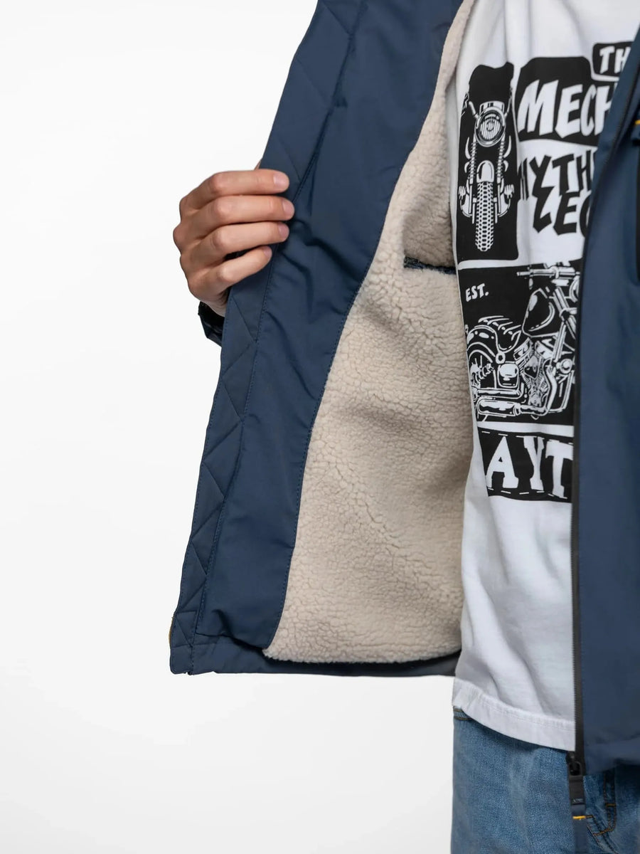 Daytona73 Regson Jacket — Khaki Green / Navy-DAYTONA73-Industrie