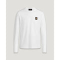 Belstaff Long Sleeved T-Shirt — White / Dark Ink