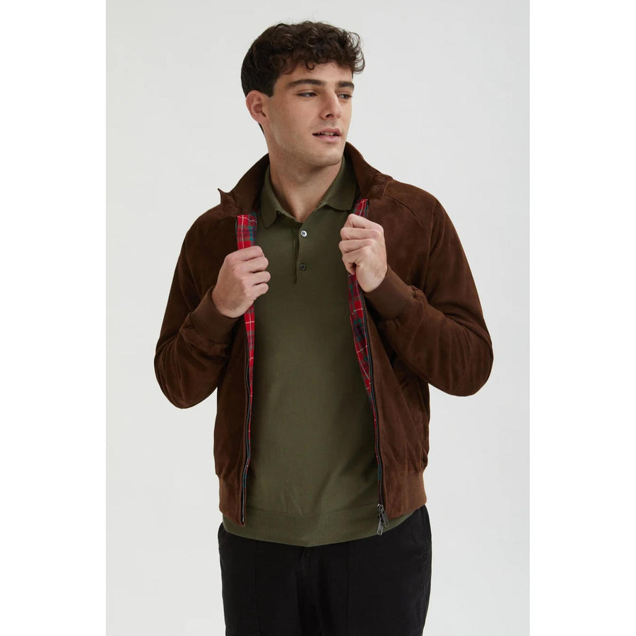 Baracuta G9 Suede Homme-BARACUTA-Industrie