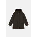 Baracuta Waxed Shooting Field Parka — Deep Moss / Tan