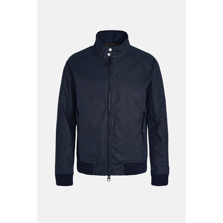 Barbour x Baracuta Porton Wax Jacket — Navy / Olive Homme-BARACUTA-Industrie
