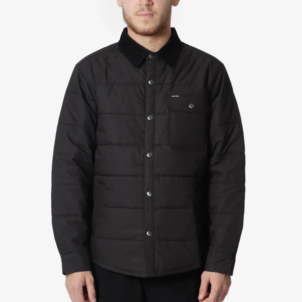 Brixton Cass Jacket — Thunder Grey / Black