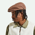 BRIXTON BROOD SHERPA SNAP CAP PINECONE BROWN 2