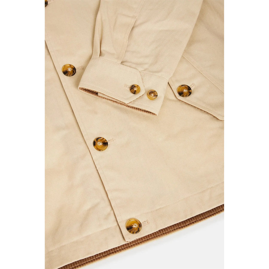 Baracuta Dry Wax Deck Jacket — Antique White Homme-BARACUTA-Industrie