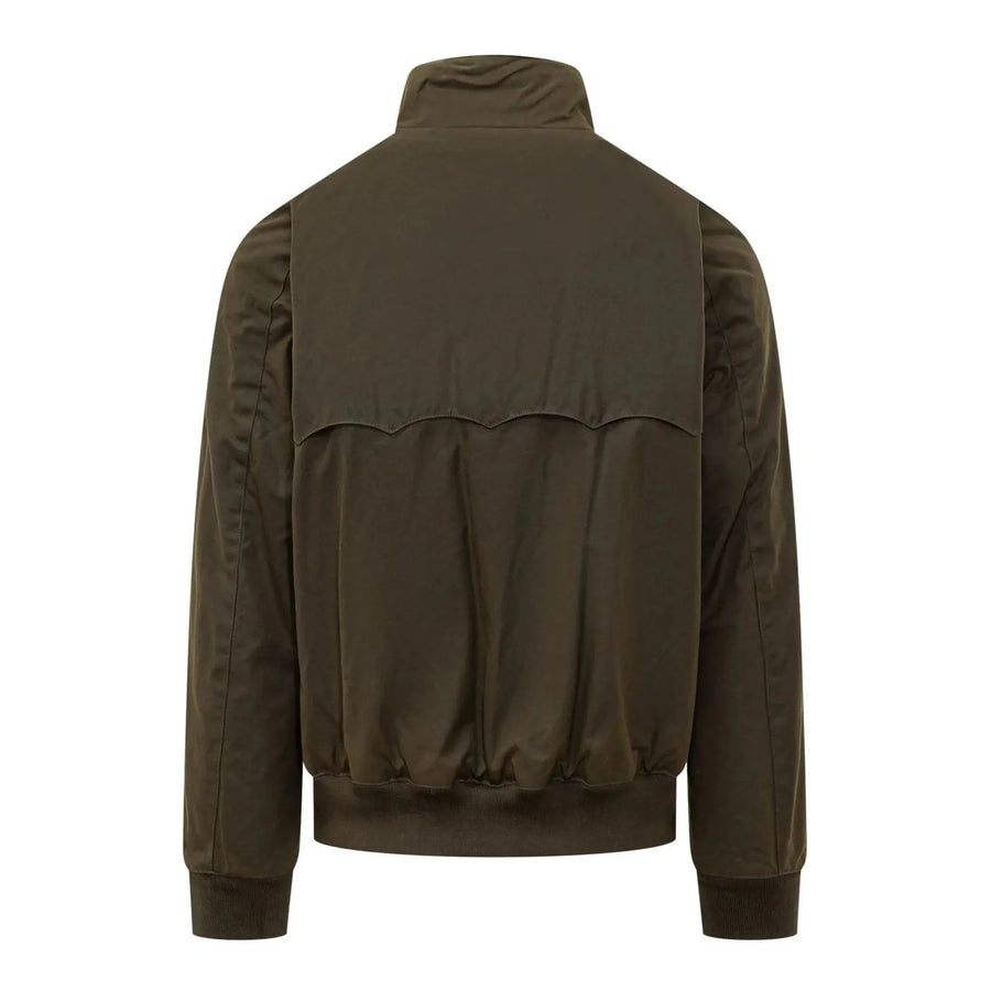 Baracuta Waxed G9 AF Pocket — Deep Moss Homme-BARACUTA-Industrie
