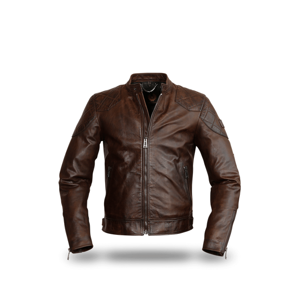 Belstaff Legacy Outlaw Jacket — Dark Deep Copper