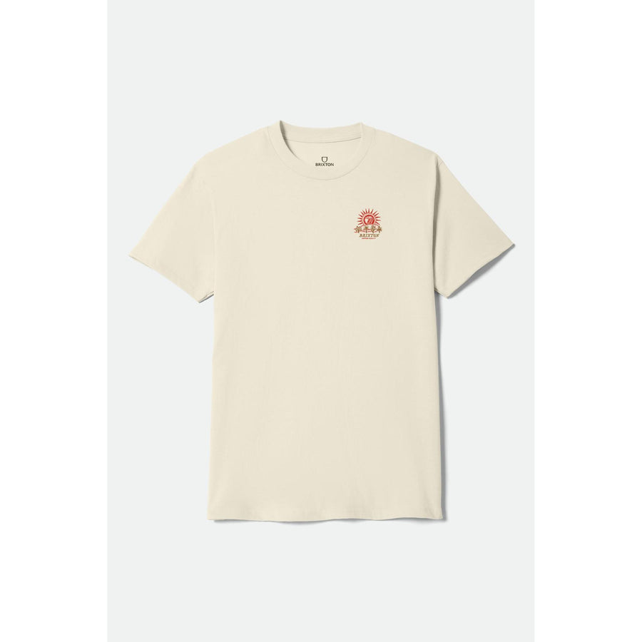 Brixton Dark Paradise T-Shirt — Cream