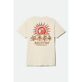 Brixton Dark Paradise T-Shirt Manches Courtes — Cream Homme-BRIXTON-Industrie