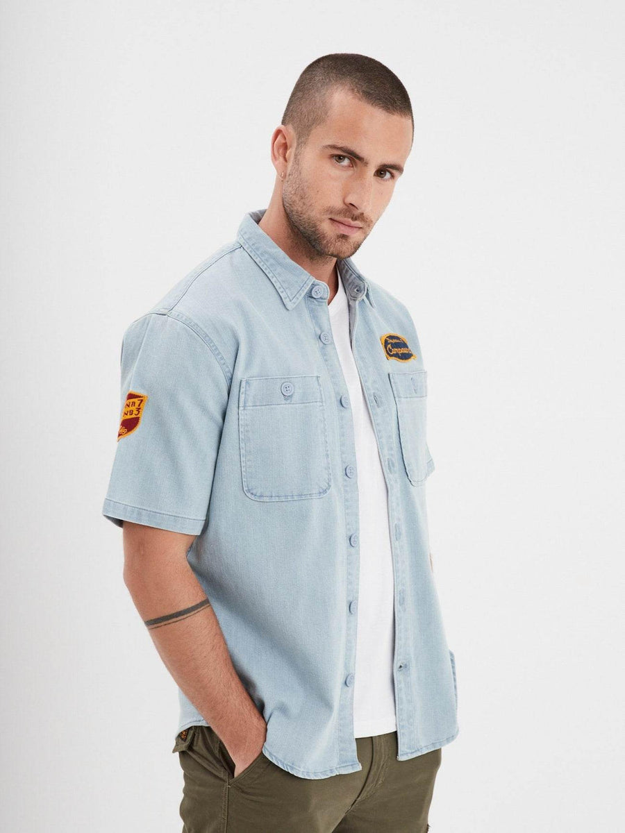 Daytona73 Boroughs Denim — Medium Blue Homme-DAYTONA73-Industrie