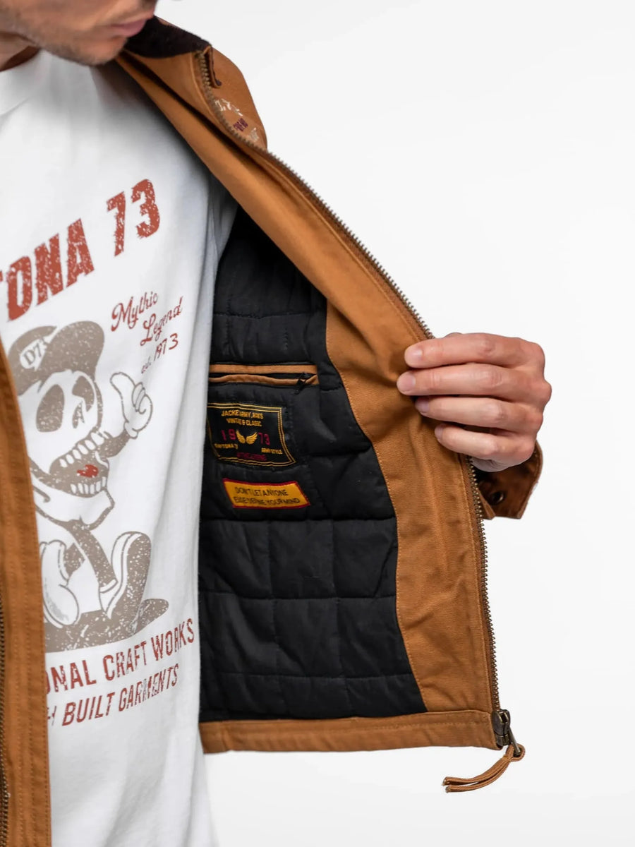 Daytona73 Deckett Jacket — Cognac-DAYTONA73-Industrie