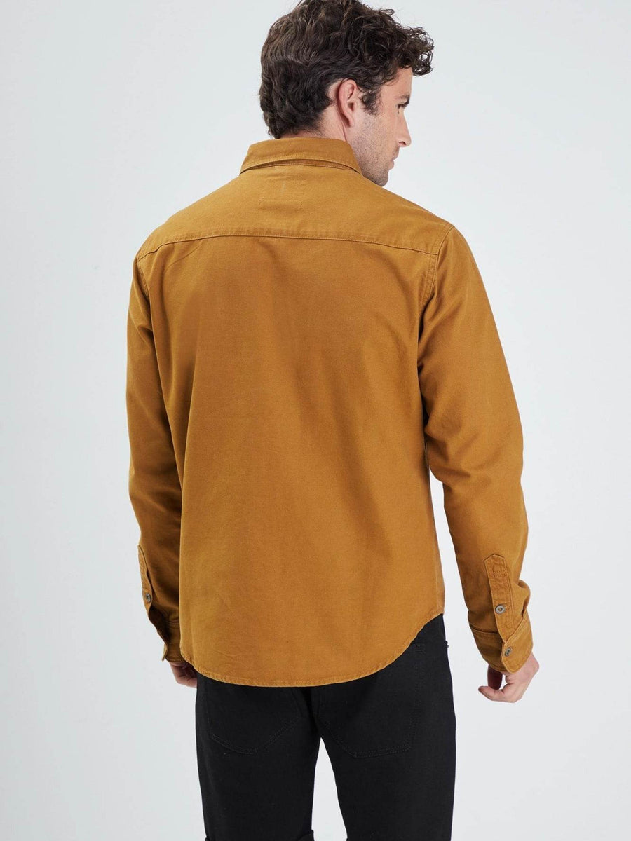 Daytona73 Firestone Canvas Cotton Jacket — Black / Camel / Khaki Green-DAYTONA73-Industrie