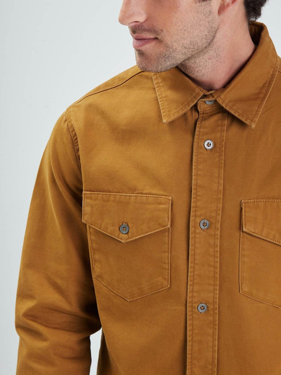 Daytona73 Firestone Canvas Cotton Jacket — Black / Camel / Khaki Green-DAYTONA73-Industrie