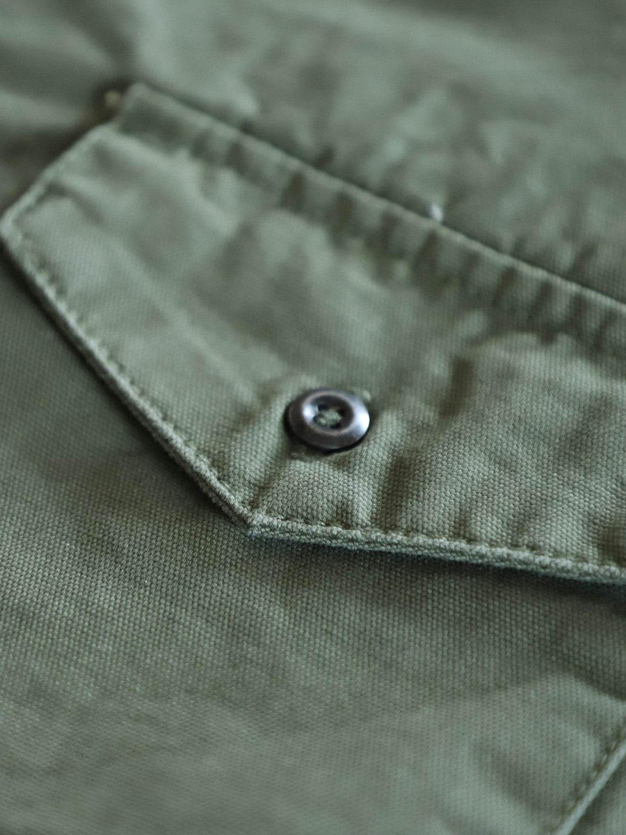Daytona73 Firestone Canvas Cotton Jacket — Black / Camel / Khaki Green-DAYTONA73-Industrie