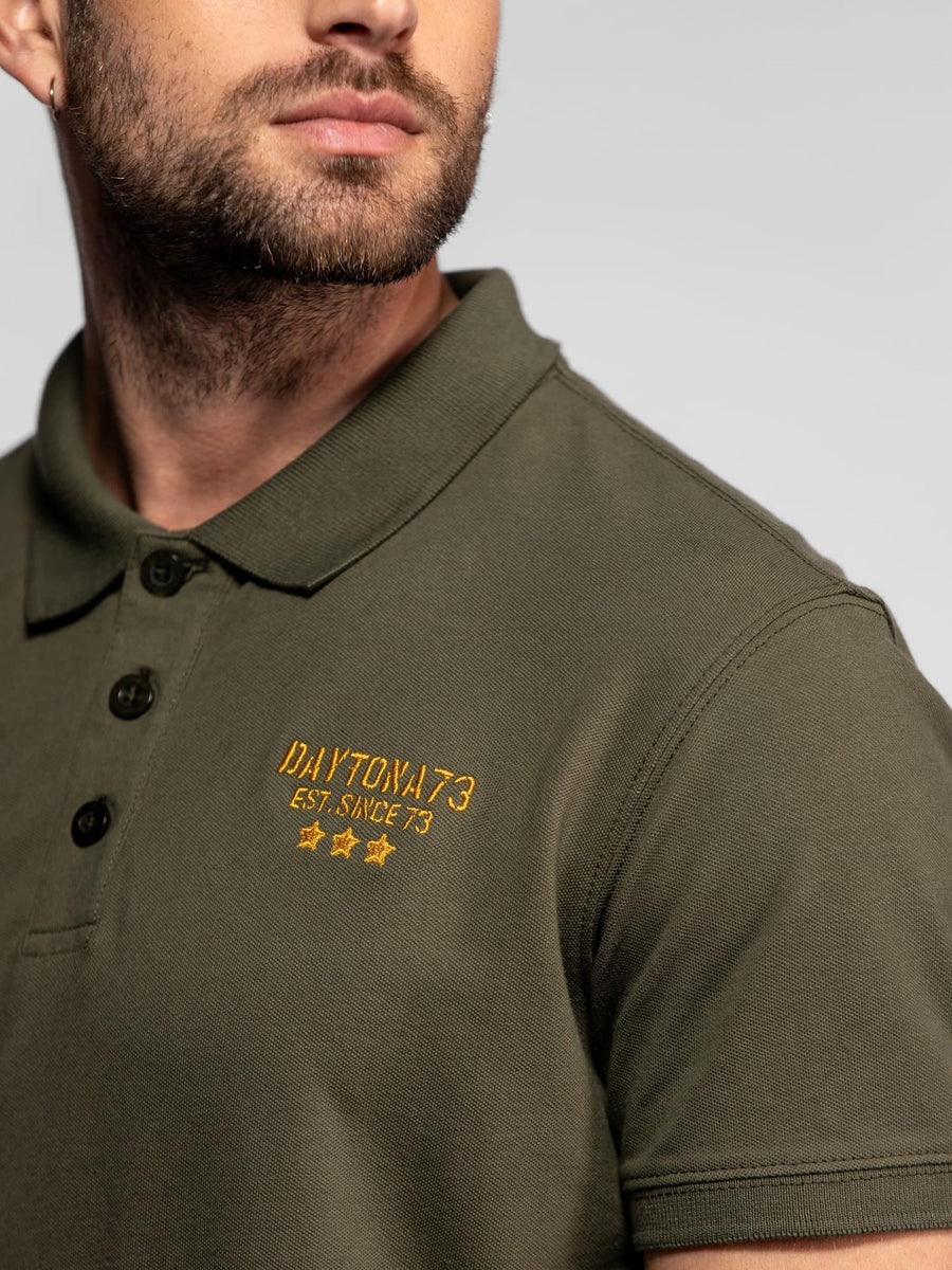 Daytona73 Fonck T-Shirt — Rust / Army Green / Navy-DAYTONA73-Industrie