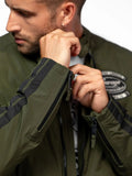 Daytona73 Hamilton Jacket — Khaki Green / Navy-DAYTONA73-Industrie