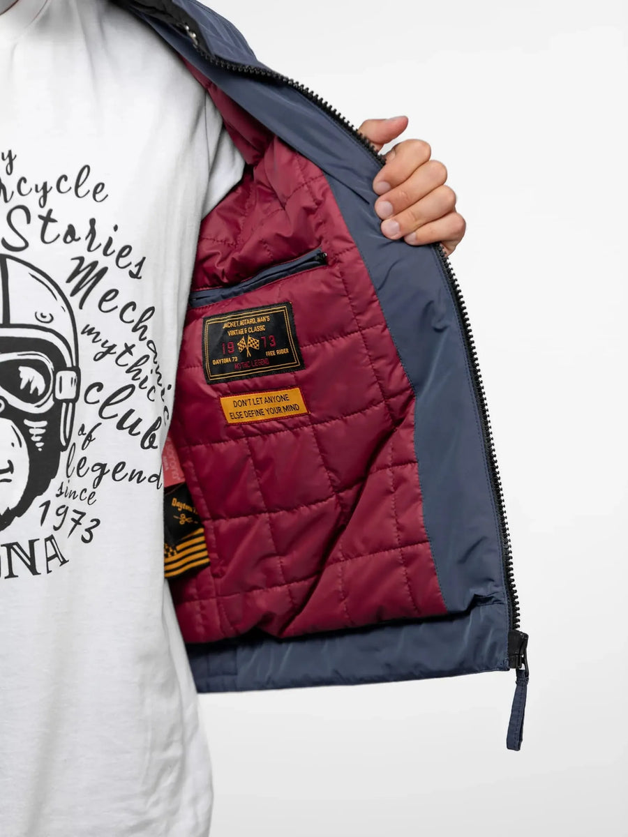 Daytona73 Hamilton Jacket — Khaki Green / Navy-DAYTONA73-Industrie