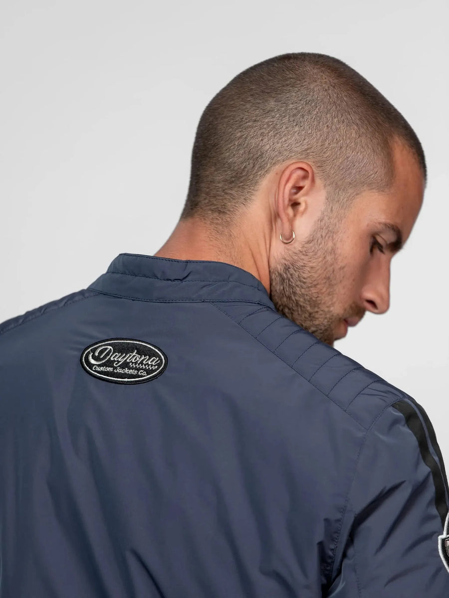Daytona73 Hamilton Jacket — Khaki Green / Navy-DAYTONA73-Industrie