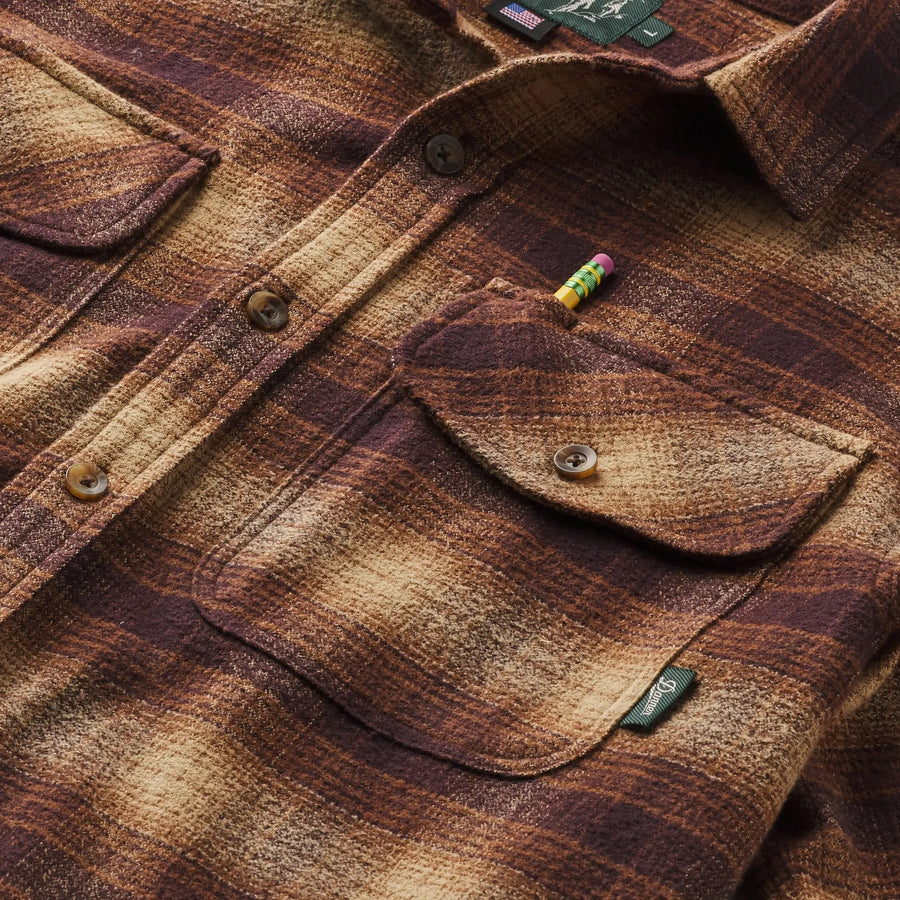 Danner Cedar Mill Co-op Shirt — Expresso Plaid Homme-DANNER-Industrie