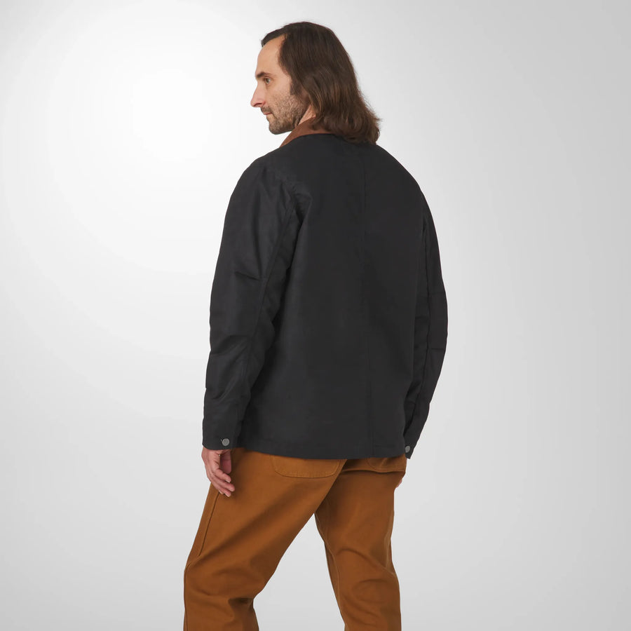 Danner Shipyard Waxed Jacket — Black / Bison Homme-DANNER-Industrie