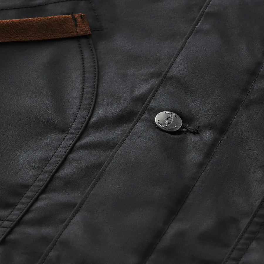 Danner Shipyard Waxed Jacket — Black / Bison Homme-DANNER-Industrie